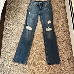 Hollister low-rise ‘90s vintage straight jeans(used)